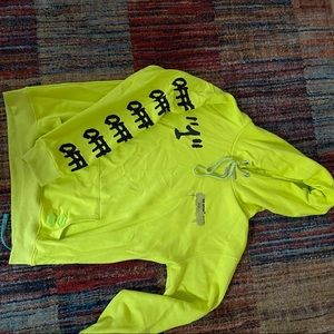 OFF WHITE hoodie sweatshirt